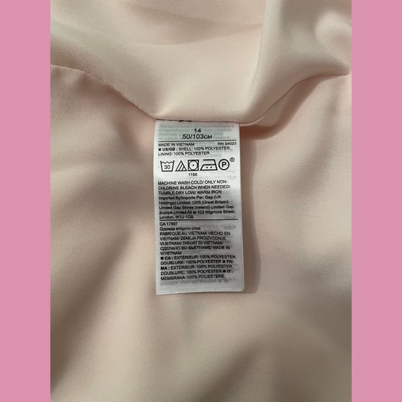 Banana Republic Pink Floral Maxi Dress Size 14 - Picture 7 of 7